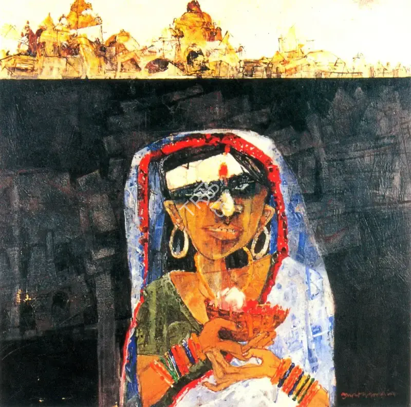 Ray, Shyamal Dutta (Artist). Untitled, n.d. | Painting