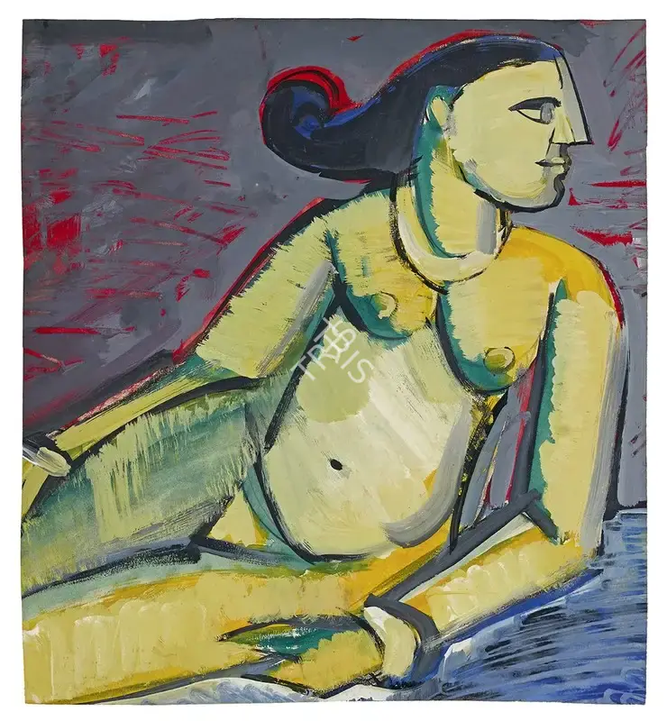 Souza, F.N. (Artist). Untitled, 1950 | Painting