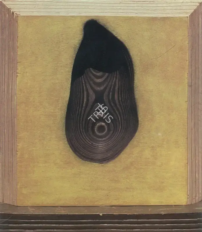 Patel, Jeram (Artist). Untitled. Blowtorch on Wood and Enamel, 1975-1976 | Marg, September 1985 | Painting | FineArts | 00675066