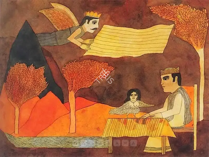 Narayan, Badri (Artist). Fantasy, 2007 | Painting