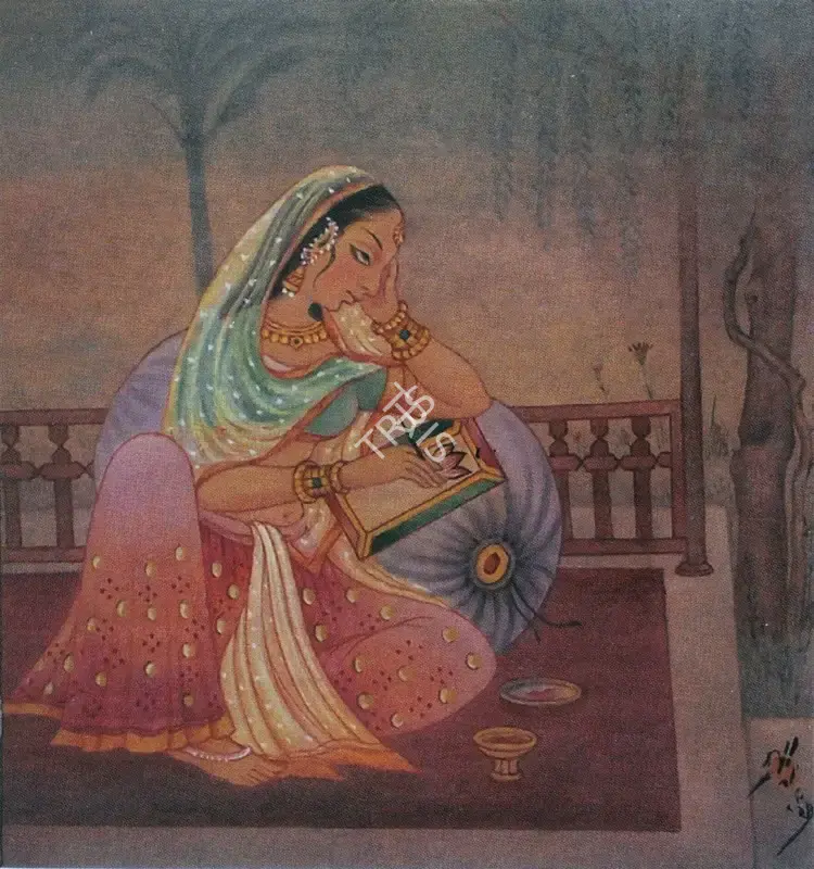 Pal, Pran (Artist). The Artist, n.d. | Painting