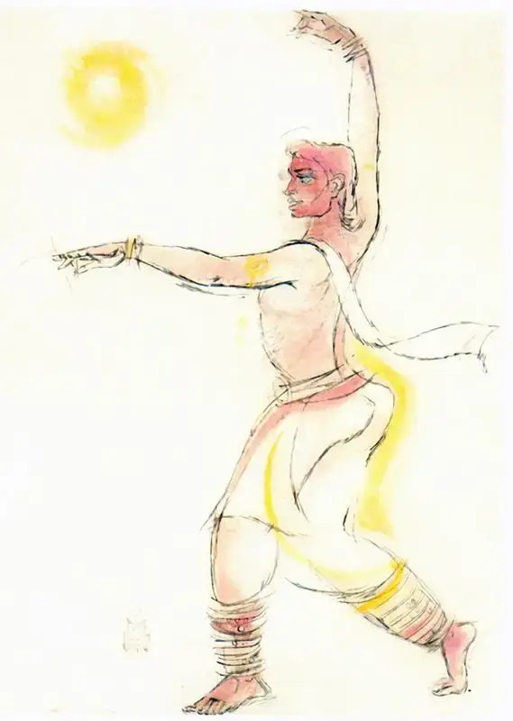 Chavda, Shiavax (Artist). Dancer, 1961 | Painting