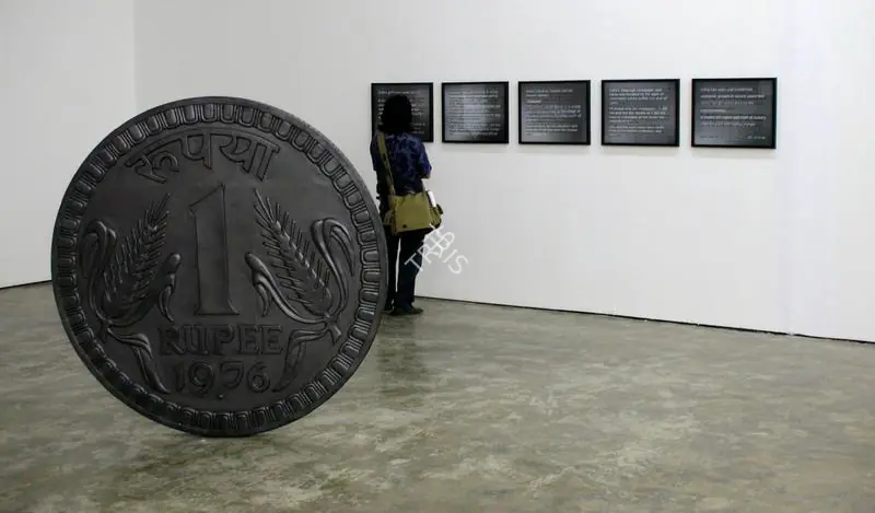 Kallat, Jitish (Artist). Death of Distance, 2007 | Sculpture