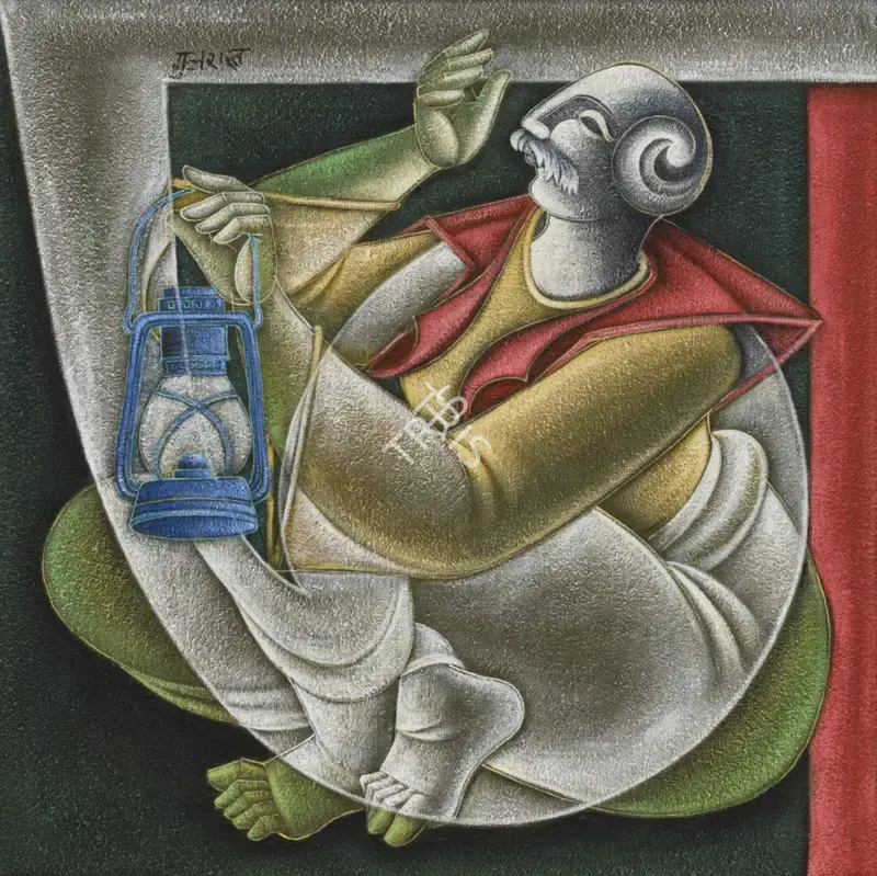 Gujral, Satish (Artist). Untitled, 2015 | Painting