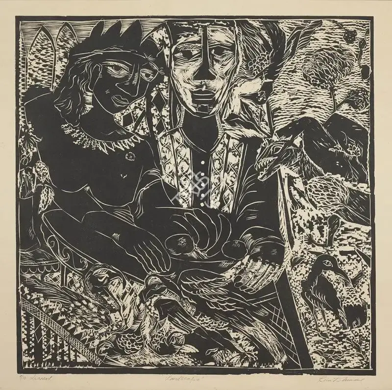 Dhumal, Rini (Artist). Landscape, n.d. | Painting