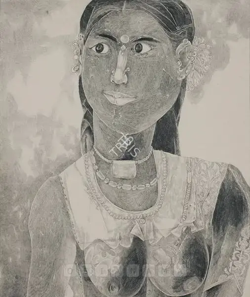 Goud, K. Laxma (Artist). Untitled, 1996 | Drawing