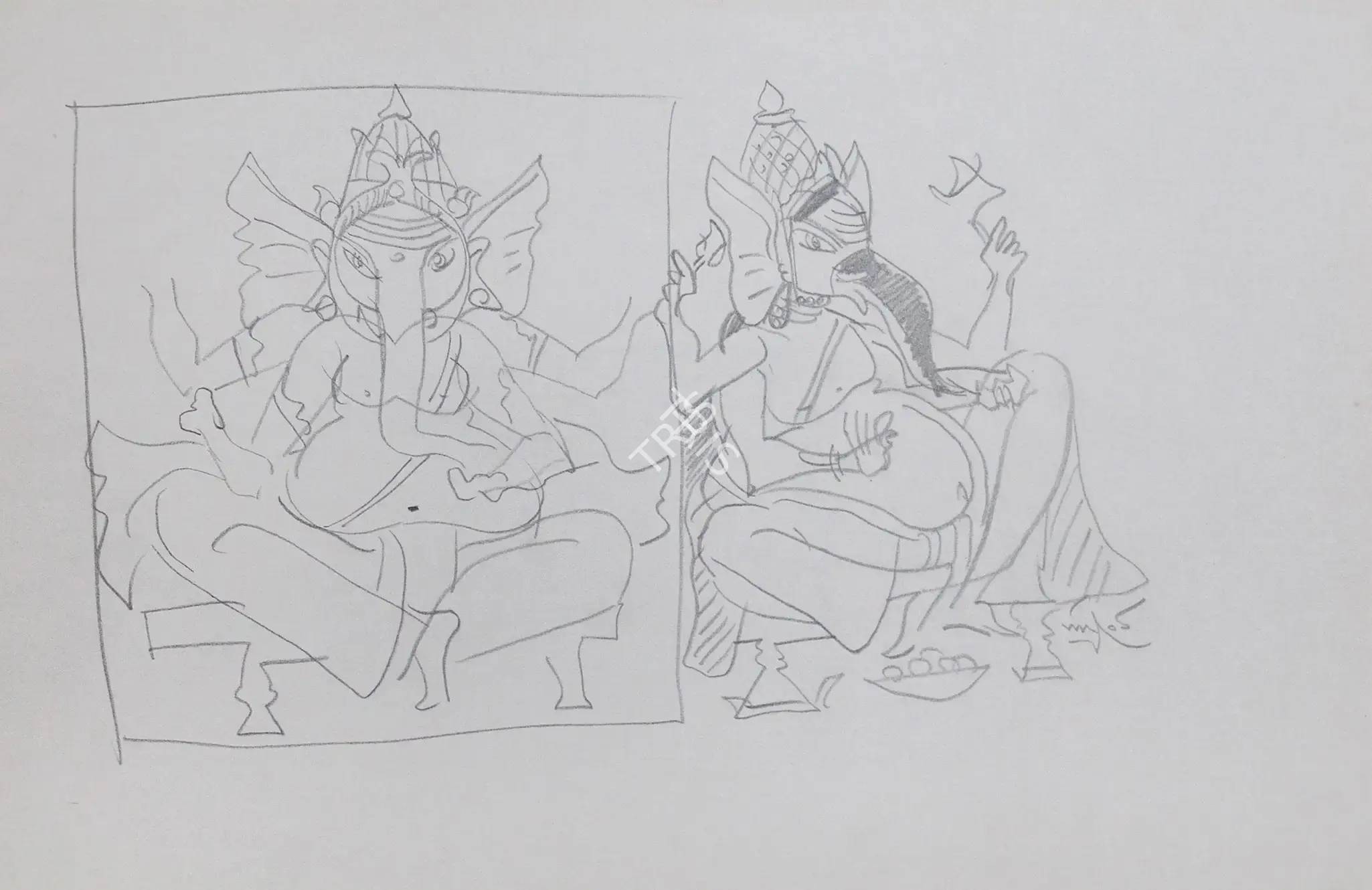 Goud, K. Laxma (Artist). Untitled, 2008 | Drawing