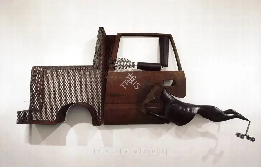 Rajendran, Sumedh (Artist). Breakdown Survival. Mixed media, n.d. | Sculpture | FineArts | 00561278