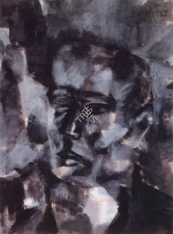 Padamsee, Akbar (Artist). Self Portrait, 1962 | Painting