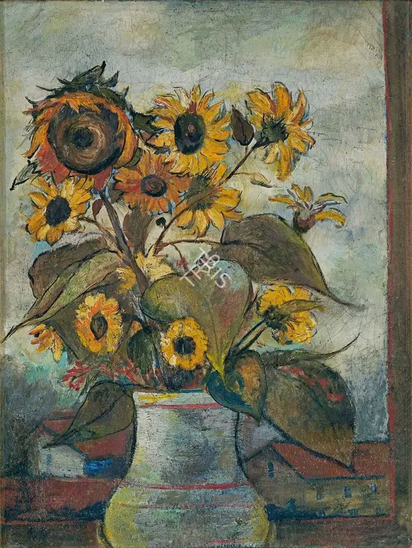 Ara, K.H. (Artist). Untitled. Oil on canvas, c.1940 | Painting | FineArts | 00362709