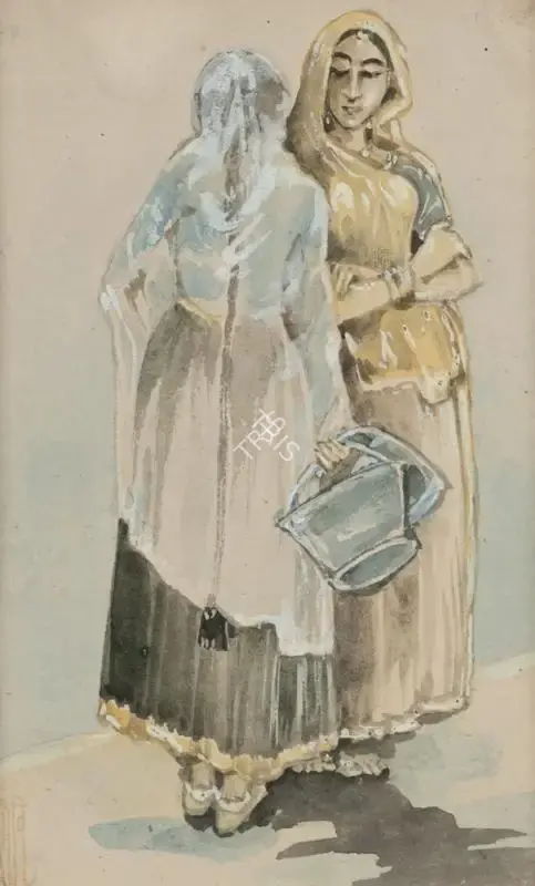 Vijaiwargiya, Ramgopal (Artist). Untitled, n.d. | Painting