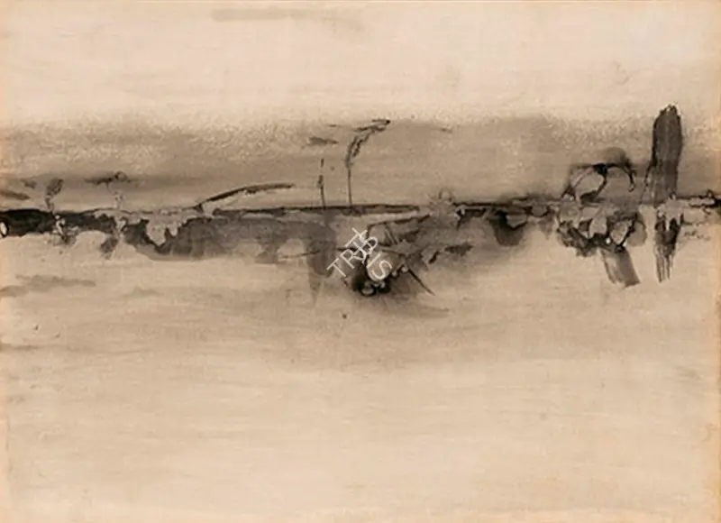 Gaitonde, V.S. (Artist). Untitled. Watercolour on paper, 1962 | Painting | FineArts | 00333184