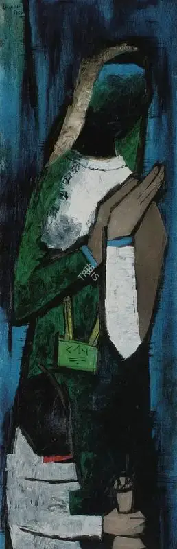 Husain, M.F. (Artist). Muharram, 1957 | Painting