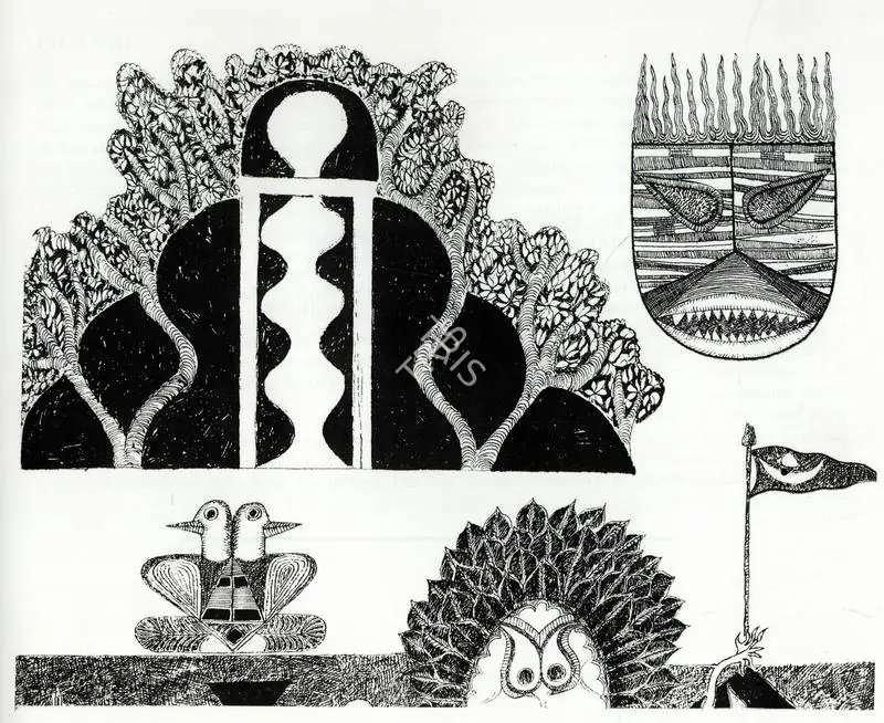 Haridasan, K.V. (Artist). Untitled. n.d. | Artrends, July-October 1980 - January-April 1981 | Painting | FineArts | 00551654