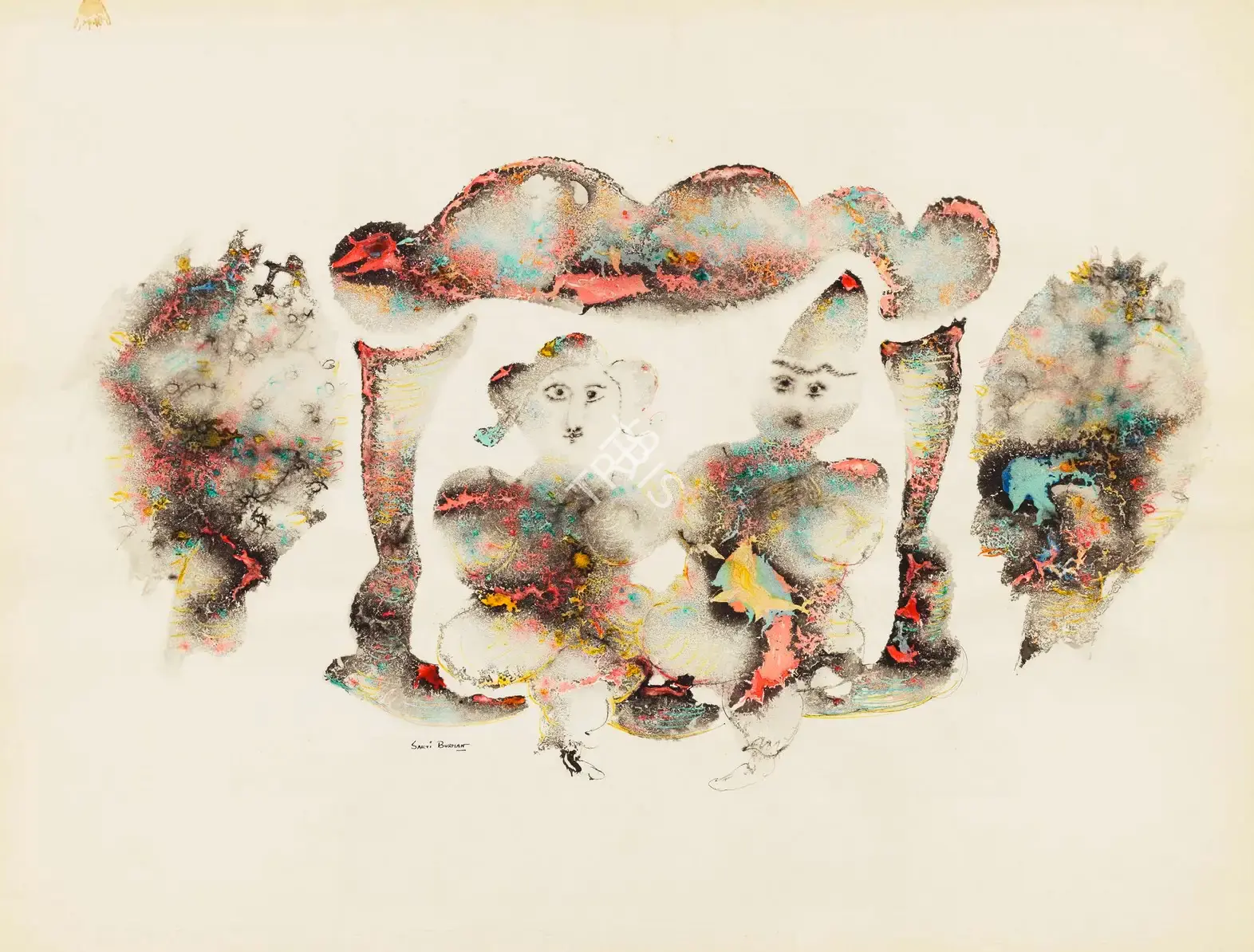 Burman, Sakti (Artist). Untitled, n.d. | Painting