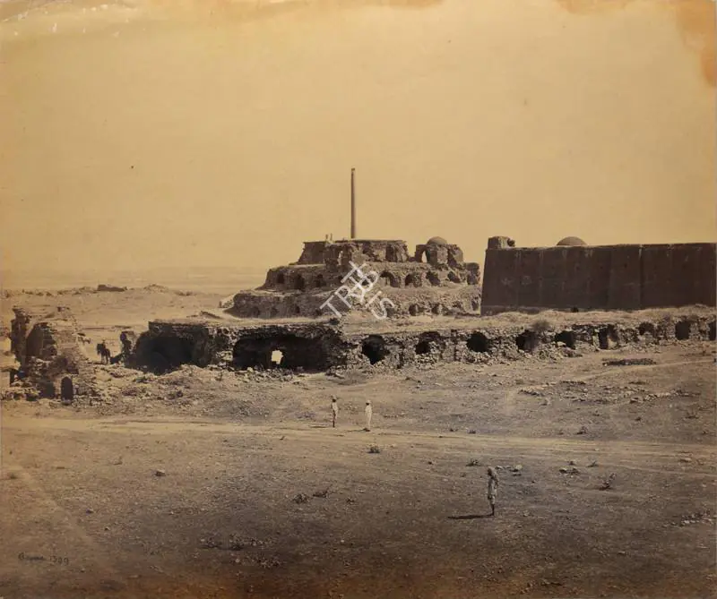 Bourne, Samuel (Photographer). Firoz Shah Kotla, Delhi. Albumen print, Mid 1860s | Antiquarian Photograph | Photography | 00116106