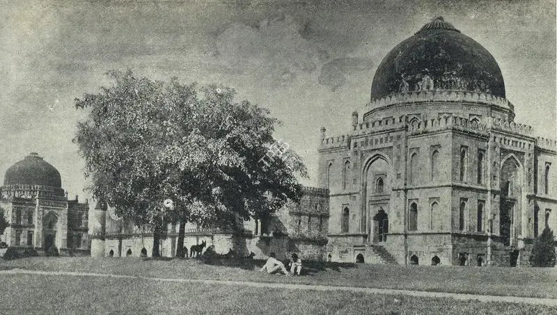 Unknown (Photographer). Lodi Tombs. 1492 | Contemporary Photograph, Marg, January 1947 | ArcHeritage | 00512921