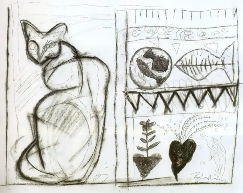 Bhaskaran, R.B. (Artist). Untitled, 2007 | Painting