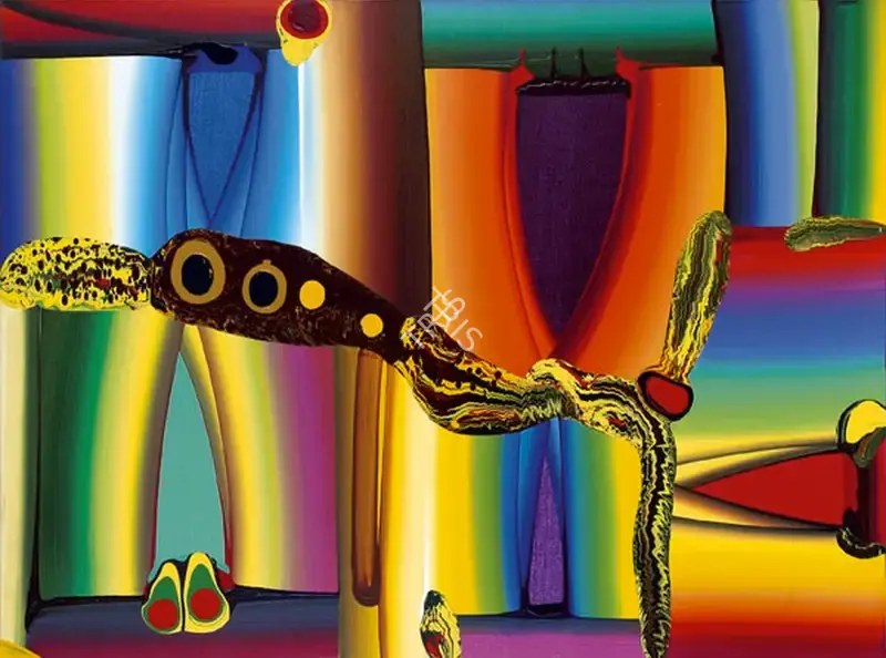 Krishnamachari, Bose (Artist). Stretched Bodies, 2014 | Painting