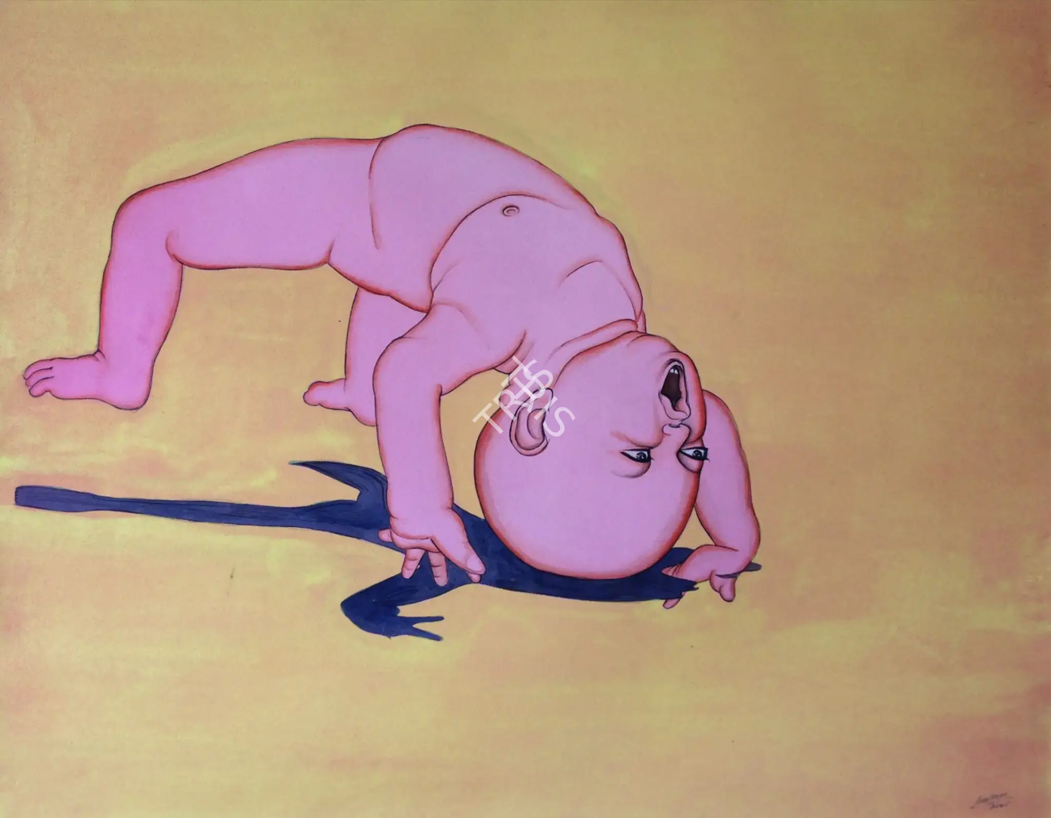 Upadhyay, Chintan (Artist). Smart Alec, 2005 | Painting