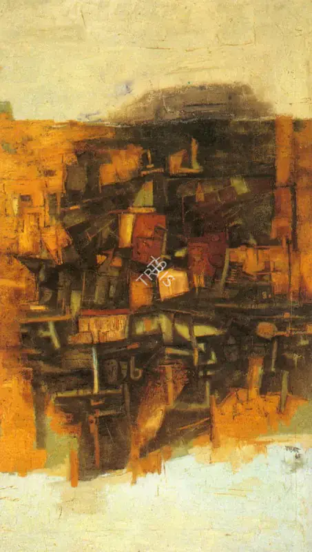 Ramkumar (Artist). Benaras, 1965 | Painting