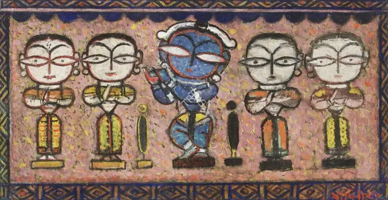 Roy, Jamini (Artist). Untitled, n.d. | Painting