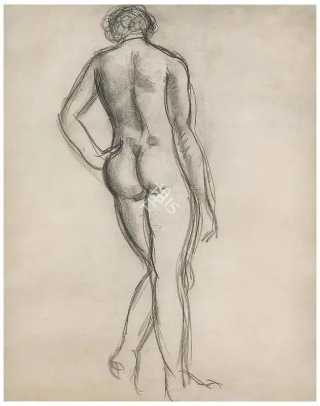 Sher-Gil, Amrita (Artist). Untitled, n.d. | Drawing