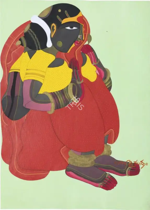 Vaikuntam, Thota (Artist). Untitled, n.d. | Painting