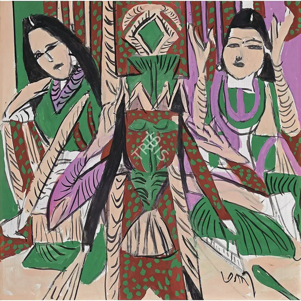 Subramanyan, K.G. (Artist). Dwayi, n.d. | Painting