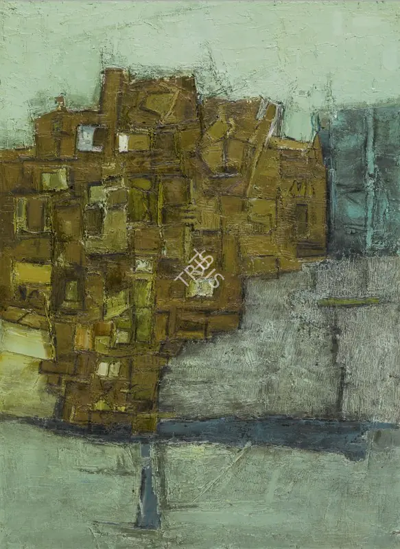 Ramkumar (Artist). Untitled (Landscape), c.1960s | Painting