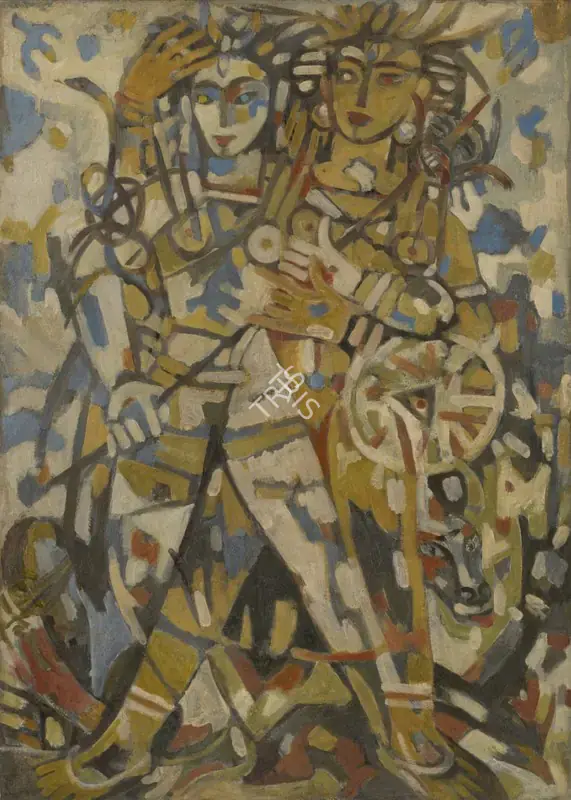 Mazumdar, Nirode C. (Artist). Untitled, n.d. | Painting