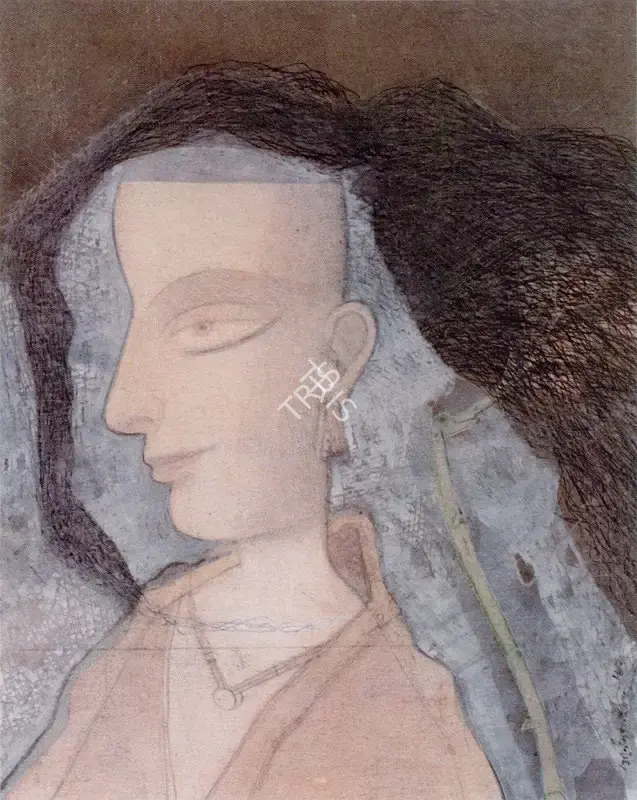 Pyne, Ganesh (Artist). Untitled, 1982 | Painting