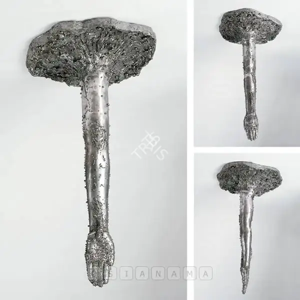 Ray, Anandajit (Artist). Untitled. Aluminum and steel ball bearings, n.d. | Sculpture | FineArts | 00756951
