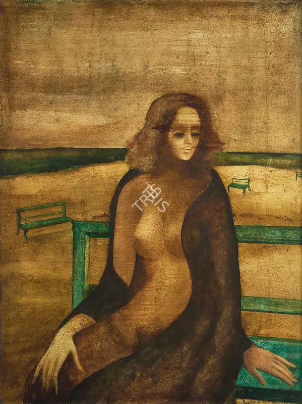 Menon, Anjolie Ela (Artist). Untitled, 1978 | Painting