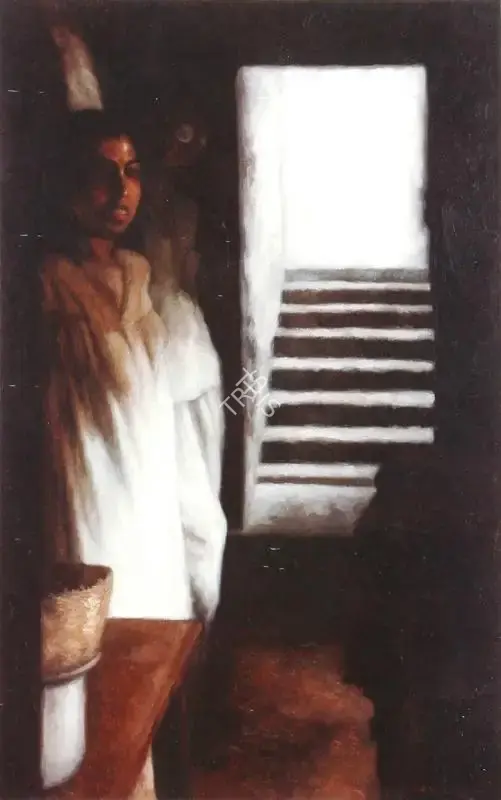 Bhattacharya, Sanjay (Artist). In the Shadows, 1991 | Painting