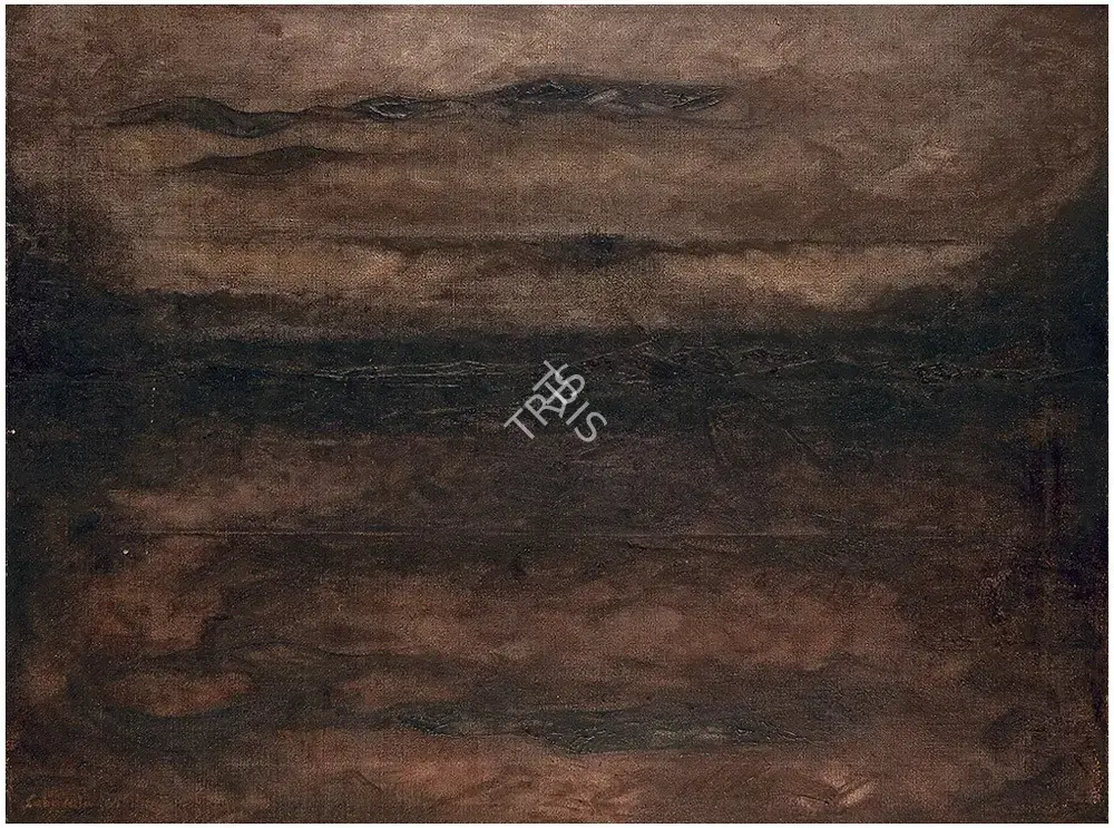 Sabavala, Jehangir (Artist). Plum - Dark Twilight, 1965 | Painting