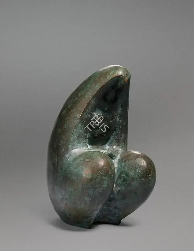 Dasgupta, Prodosh (Artist). Bride. Bronze, 1990 | Sculpture | FineArts | 00339021