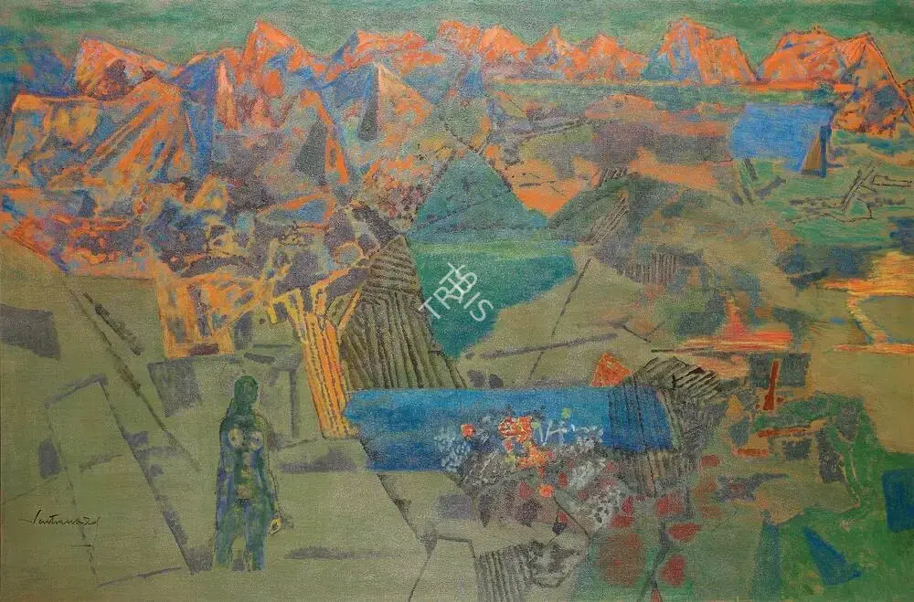 Santhanaraj, A.P. (Artist). Untitled, n.d. | Painting