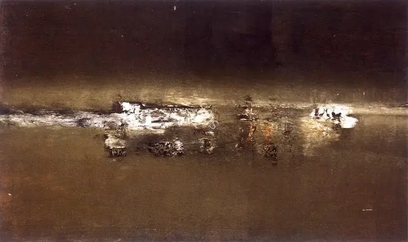 Gaitonde, V.S. (Artist). Abstract, n.d. | Painting