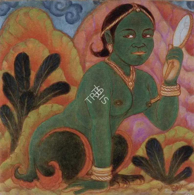 Ramachandran, A. (Artist). The Mirror, 1996 | Painting