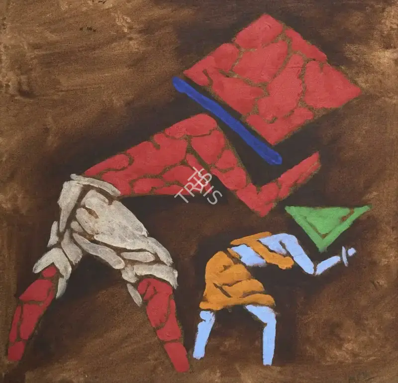 Husain, M.F. (Artist). Untitled, n.d. | Painting