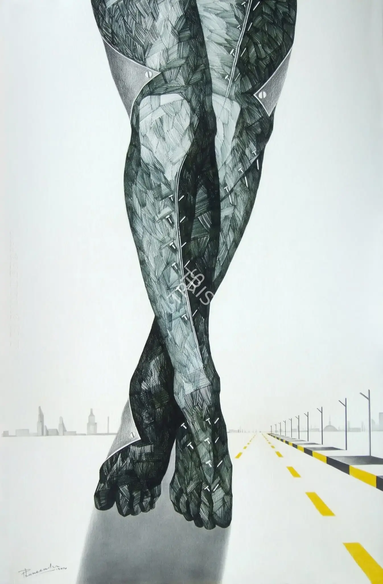 Chaturvedi, P.N. (Artist). Untitled, 2010 | Painting