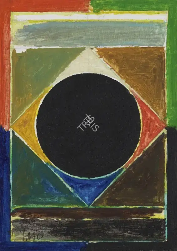 Raza, S.H. (Artist). Bindu, 2007 | Painting