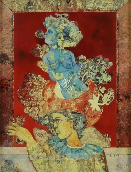 Burman, Sakti (Artist). Untitled, c.1970s | Painting