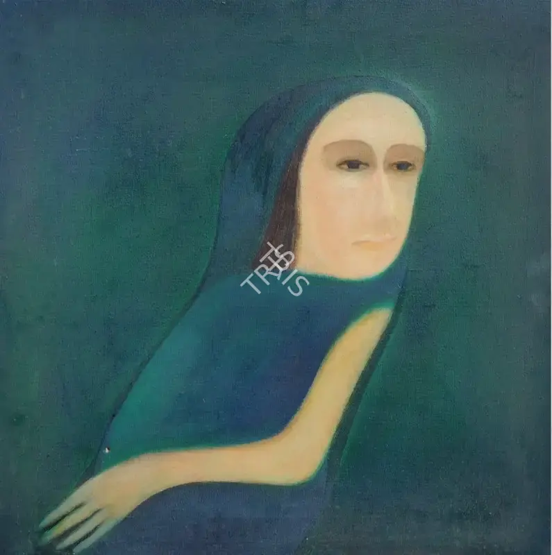 Pal, Gogi Saroj (Artist). A Woman, 1981 | Painting