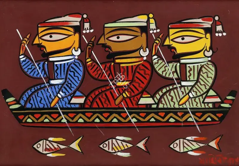 Roy, Jamini (Artist). Untitled, n.d. | Painting