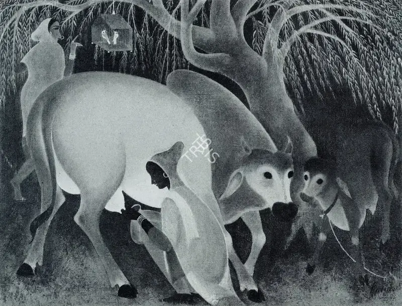 Raiba, A.A. (Artist). Untitled, n.d. | Painting