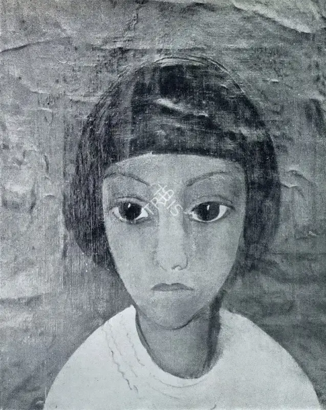 Sher-Gil, Amrita (Artist). Head of a Child, n.d. | Painting