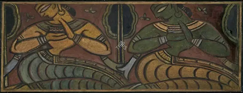 Roy, Jamini (Artist). Untitled, c.1960 | Painting