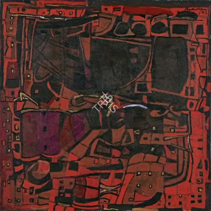 Kudallur, Achutan (Artist). Untitled. Acrylic on canvas, 2009 | Painting | FineArts | 00354891